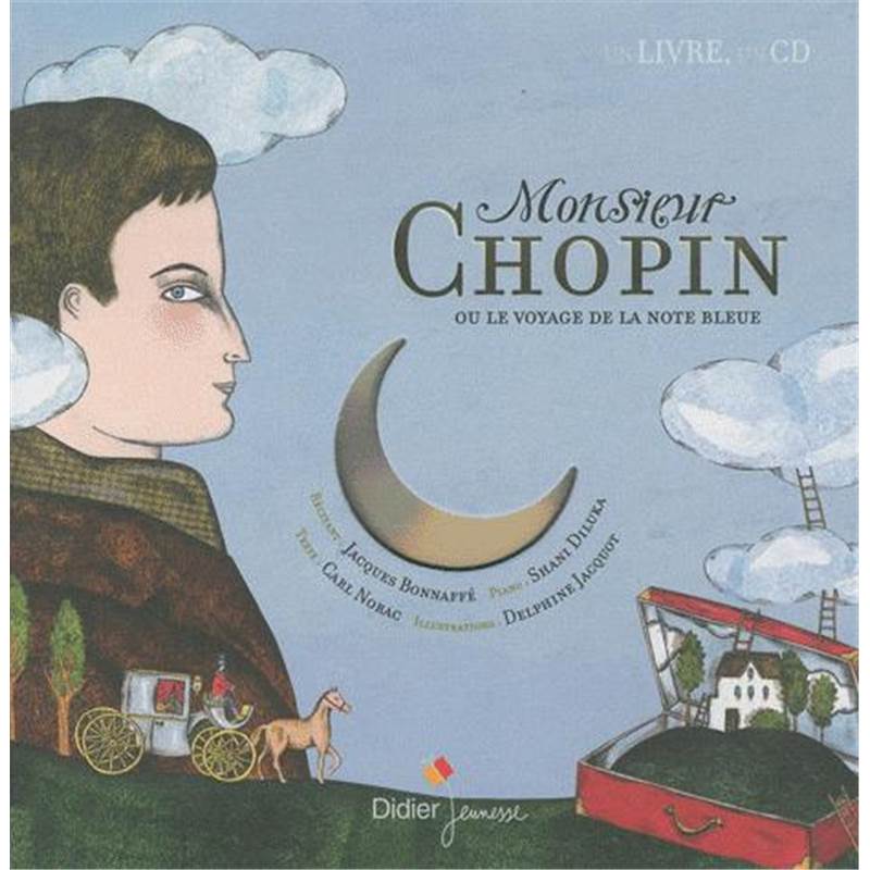 Norac Carl/jacquot Delphine - Monsieur Chopin ou le Voyage de la Note Bleue + Cd
