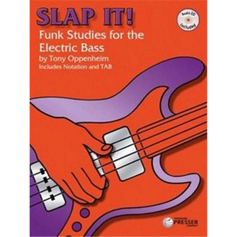 Oppenheim Tony - Slap It Bass Vol.+ Cd