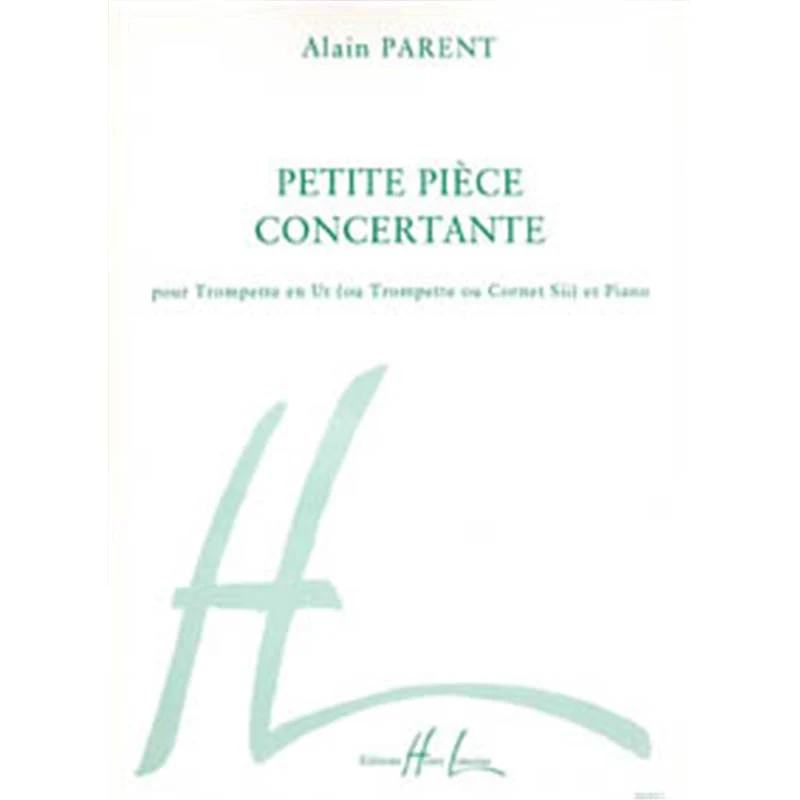 Parent Alain - Petite Piece Concertante - Trompette et Piano