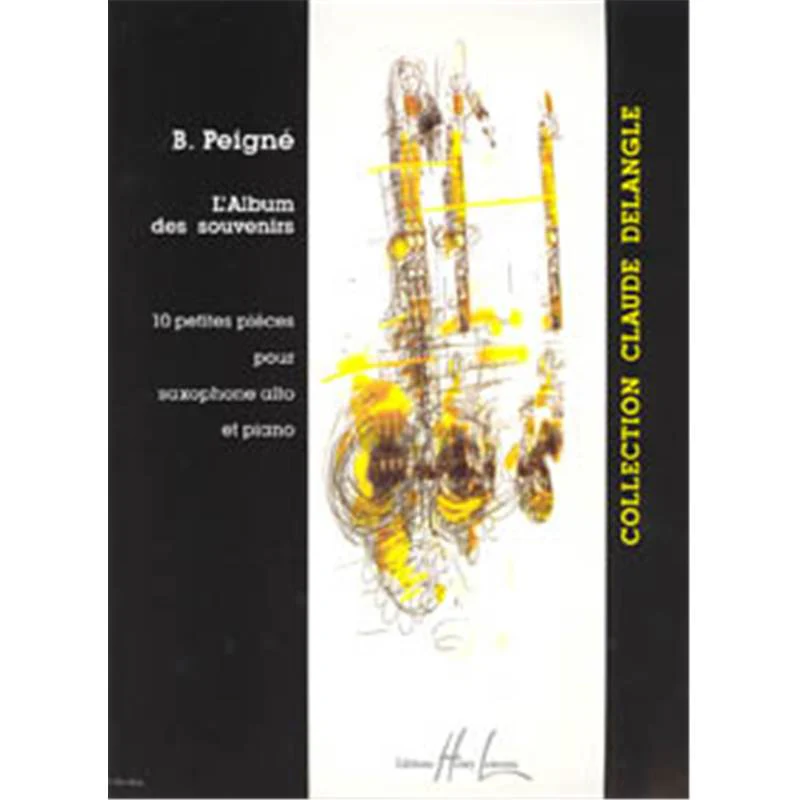 Peigne Bertrand - Album des Souvenirs - Saxophone Mib et Piano