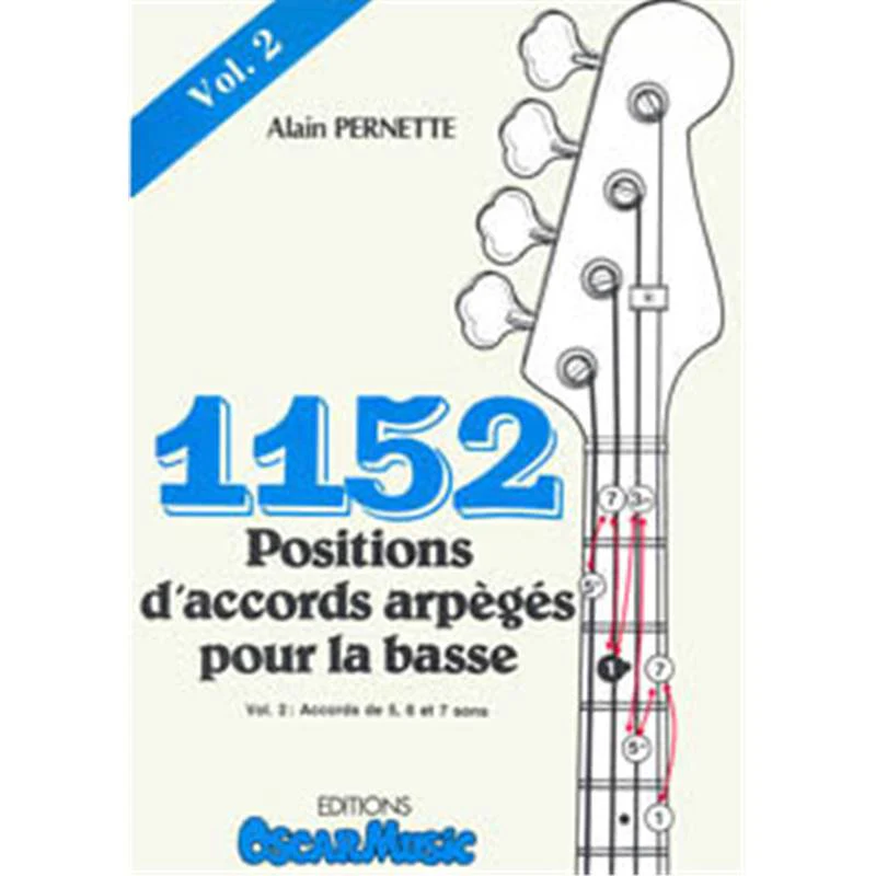 Pernette Alain - 1152 Positions D'accords Vol.2