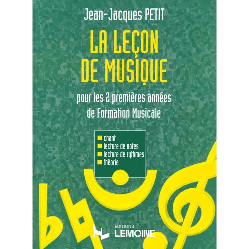 Petit Jean Jacques - Lecon de Musique 1ere et 2eme Annees