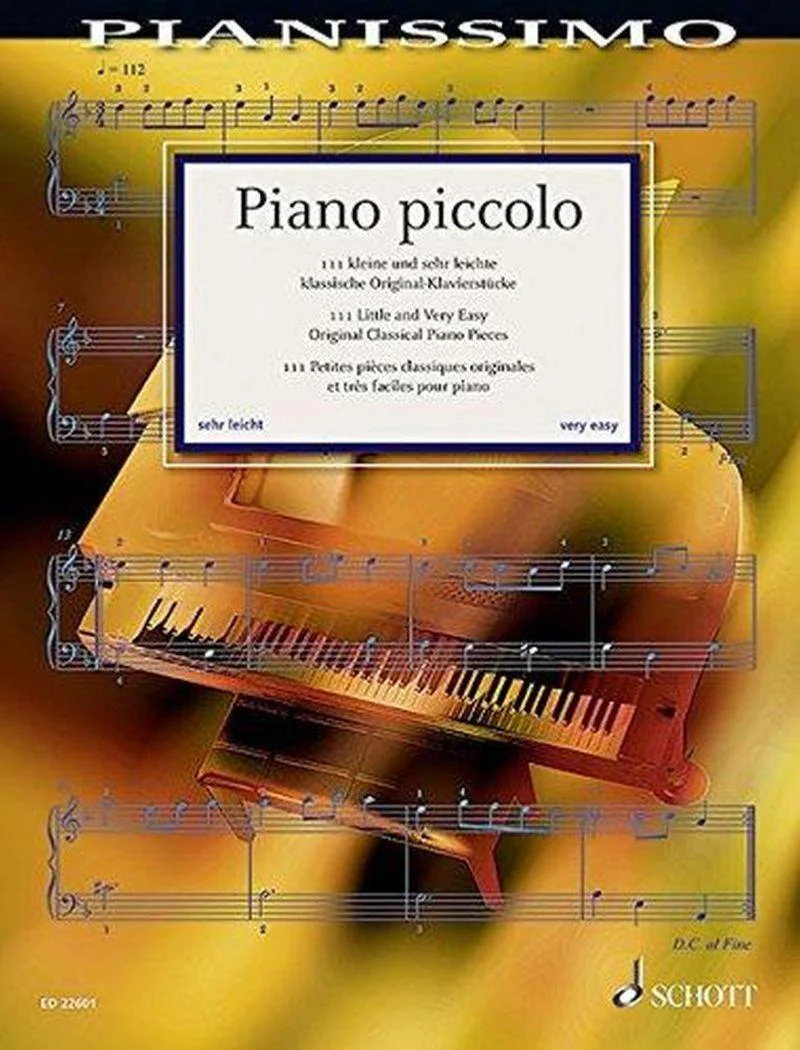 Piano Piccolo (111 Pieces Classiques Tres Faciles) - Piano