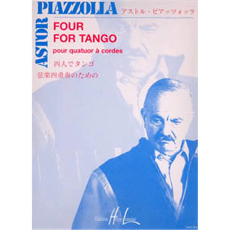 Piazzolla Astor - Four For Tango - Quatuor A Cordes (conducteur et Parties)