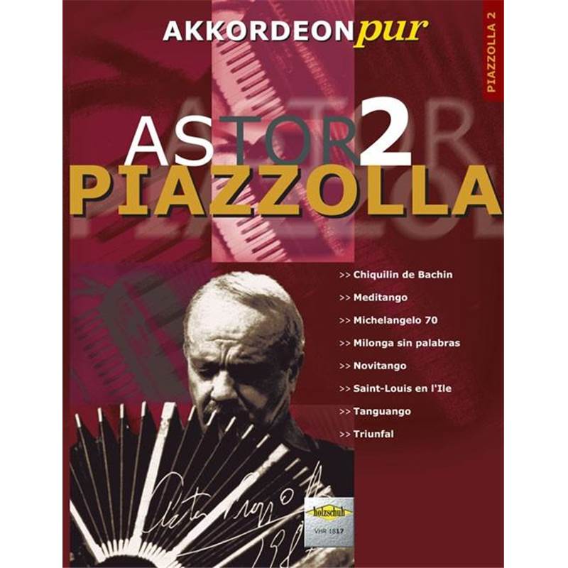 Piazzolla Astor - pour Accordeon Vol.2