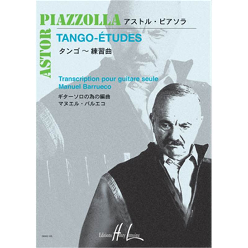 Piazzolla Astor - Tango Etudes pour Guitare Seule