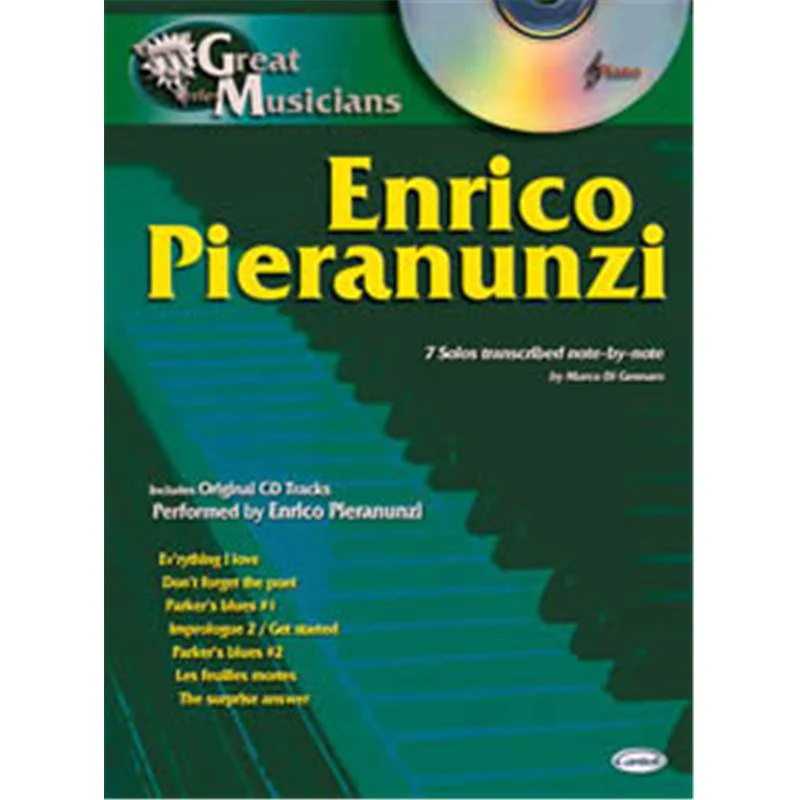 Pieranunzi Enrico - Great Musicians Series + Cd