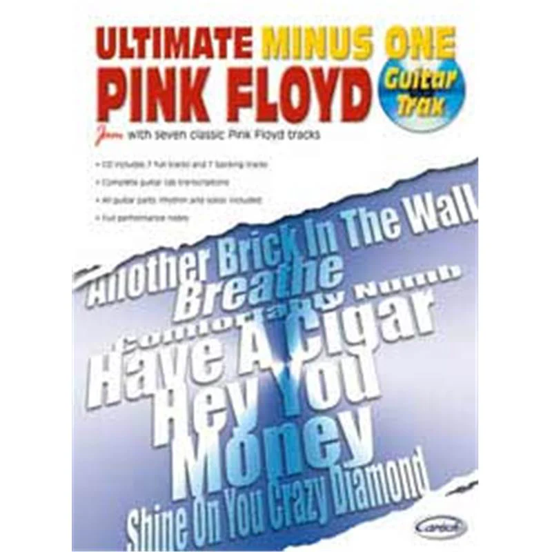 Pink Floyd - Ultimate Minus One Vol.1 Guitar Trax + Cd