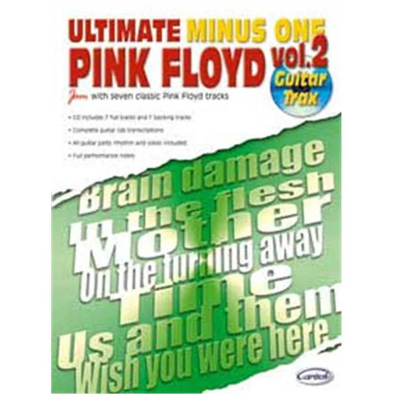 Pink Floyd - Ultimate Minus One Vol.2 Guitar Trax + Cd