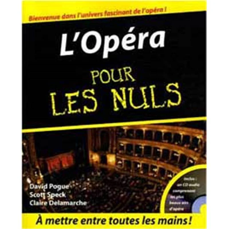 Pogue David - L'opera pour les Nuls + Cd
