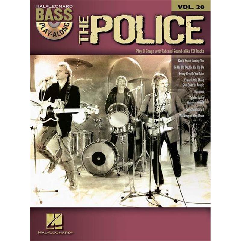 Police The - Bass Play-along Vol.20 + Cd