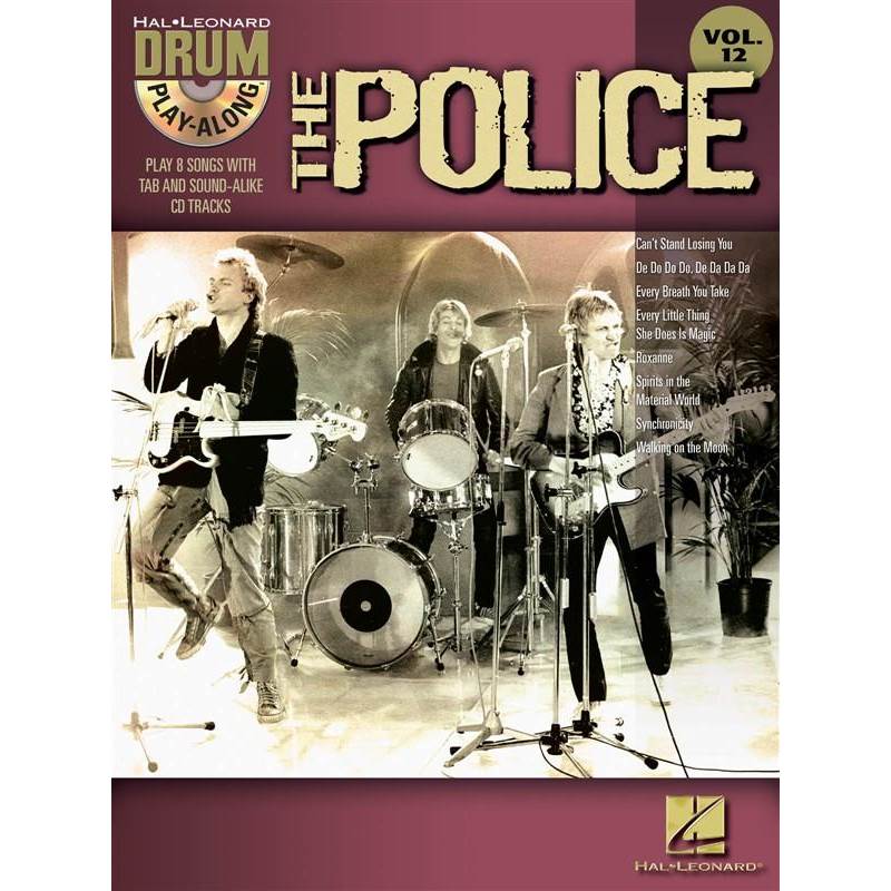 Police The - Drum Play Along Vol.12 + Cd
