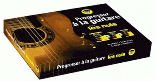 Polin / Chapell / Philipps - pour les Nuls Coffret Progresser Guitare + Cd