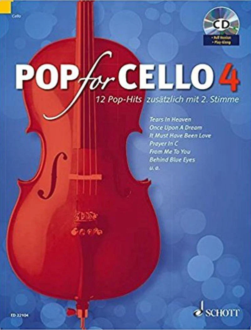 Pop For Cello Volume 4 +cd - Violoncelles (1-2)