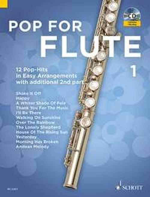 Pop For Flute Volume 1 +cd  - Flutes Traversieres (1-2)