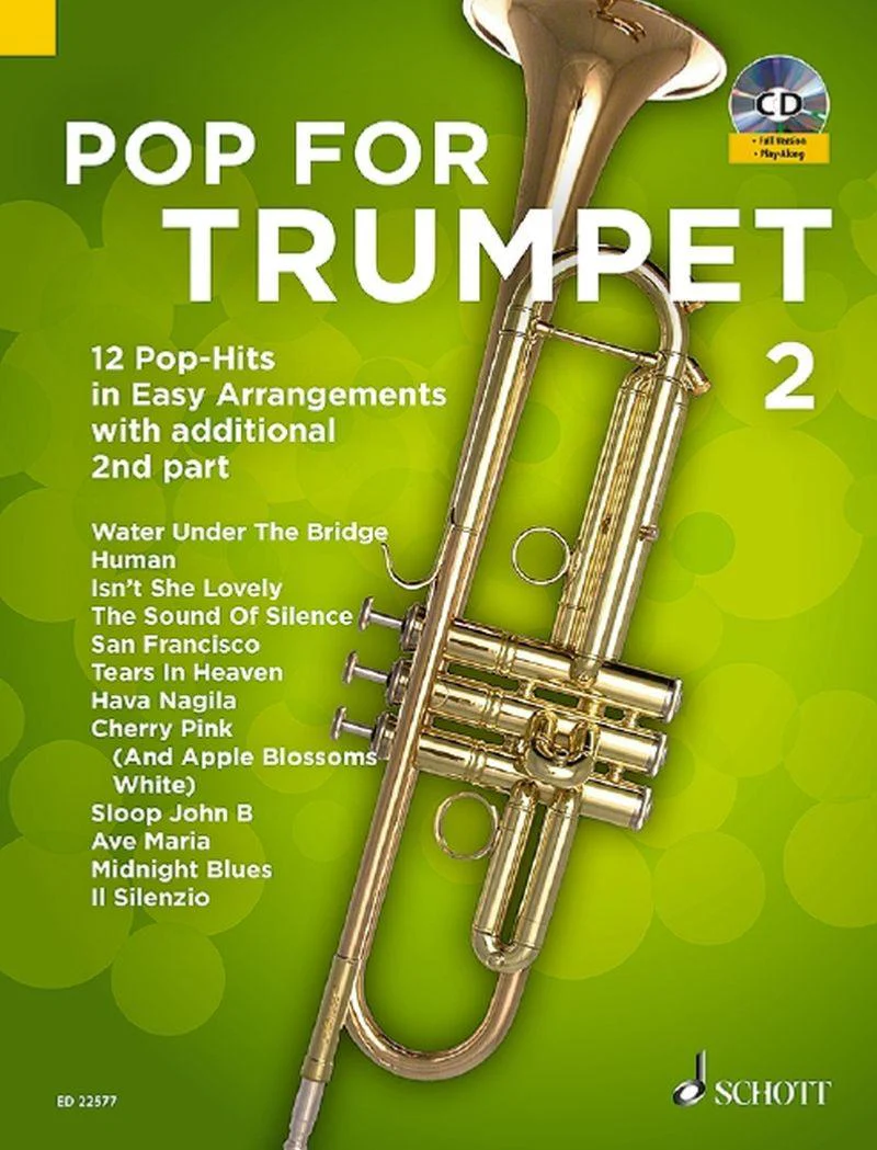 Pop For Trumpet Volume 2 +cd  - Trompettes (1-2)