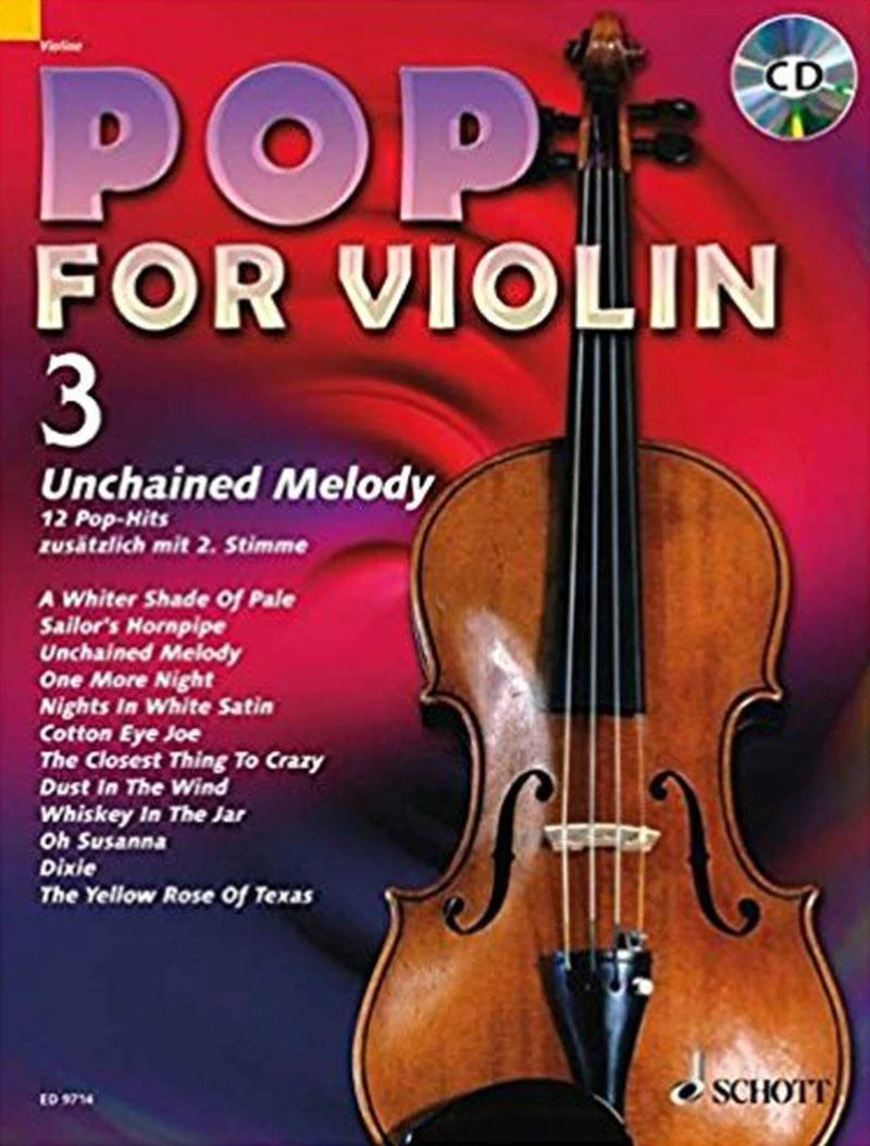 Pop For Violin Volume 3 +cd  - Violons (1-2)
