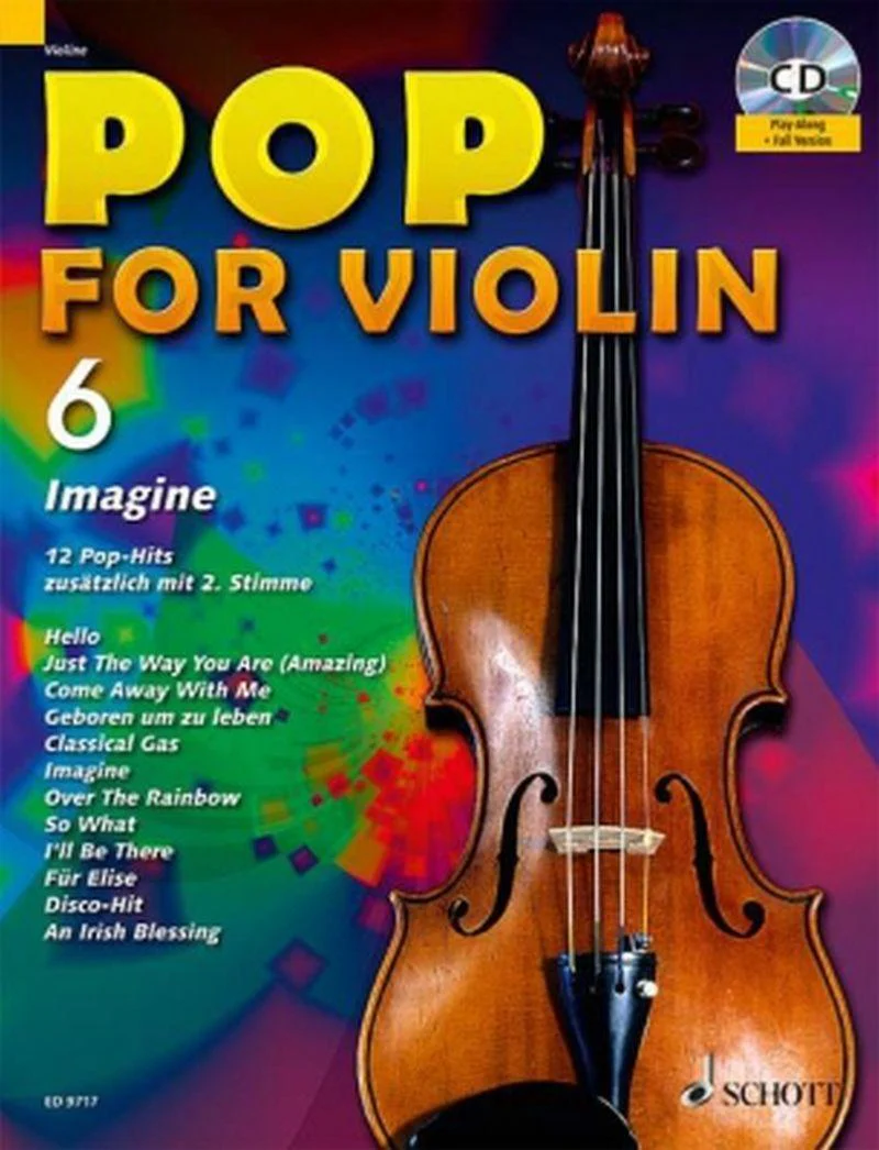 Pop For Violin Volume 6 +cd - Violons (1-2)