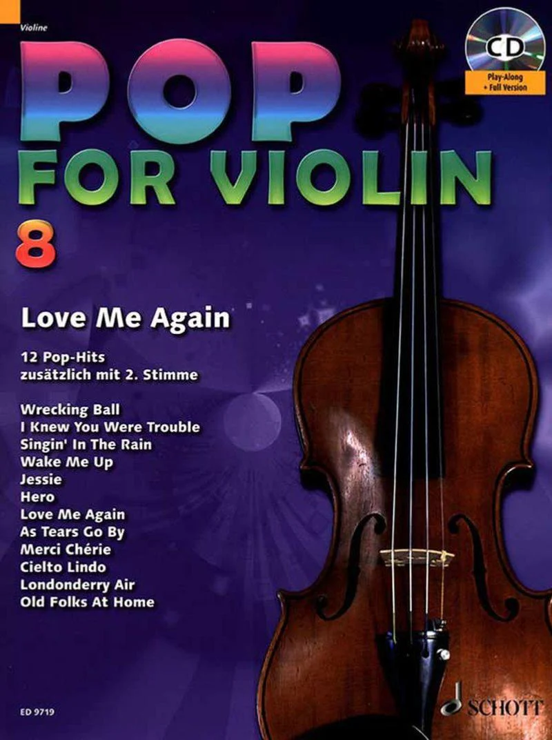 Pop For Violin Volume 8 +cd  - Violons (1-2)