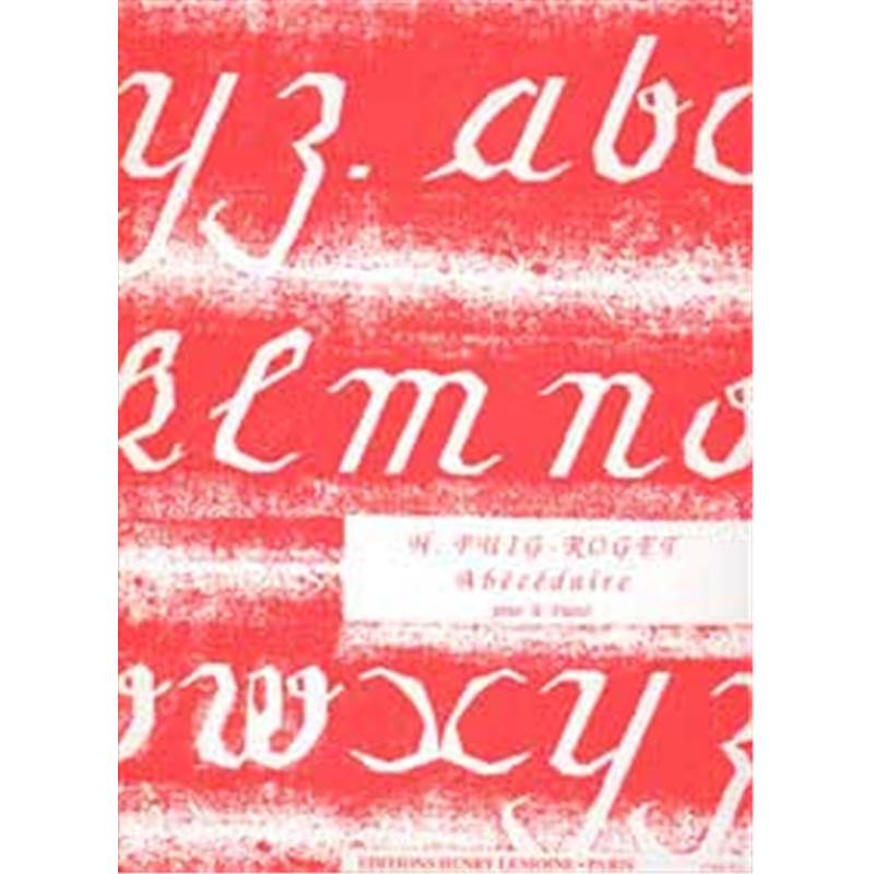 Puig-roget Henriette - Abecedaire - Piano
