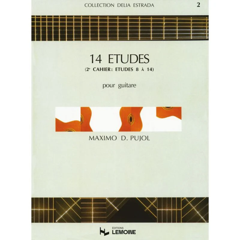 Pujol Maximo Diego - 14 Etudes Vol.2 - Guitare