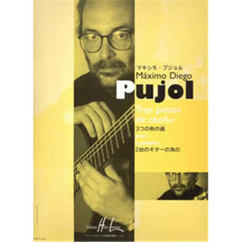 Pujol Maximo Diego - Tres Piezas de Otono - 2 Guitares