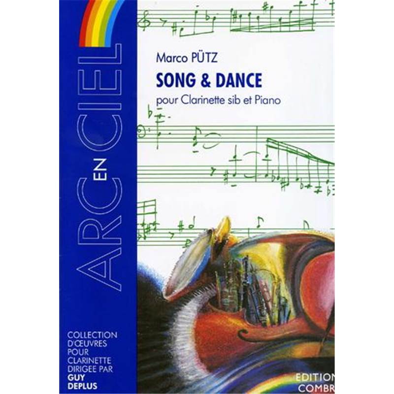 Putz Marco - Song And Dance - Clarinette et Piano