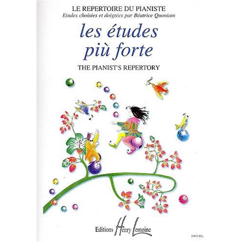 Quoniam Beatrice - Piu Forte 20 Etudes pour Piano