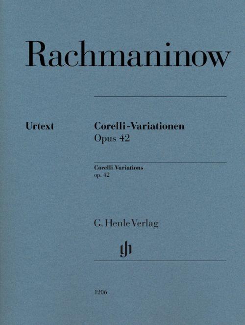 Rachmaninoff Serguei - Corelli Variations Op.42 - Piano