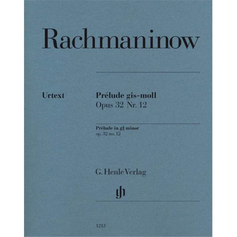 Rachmaninoff Serguei - Prelude Op.32/12 Sol# Min.