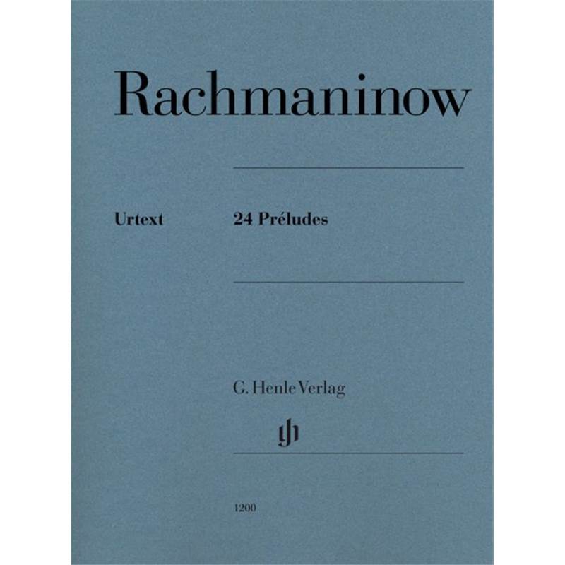 Rachmaninoff Serguei - Preludes (24) Piano