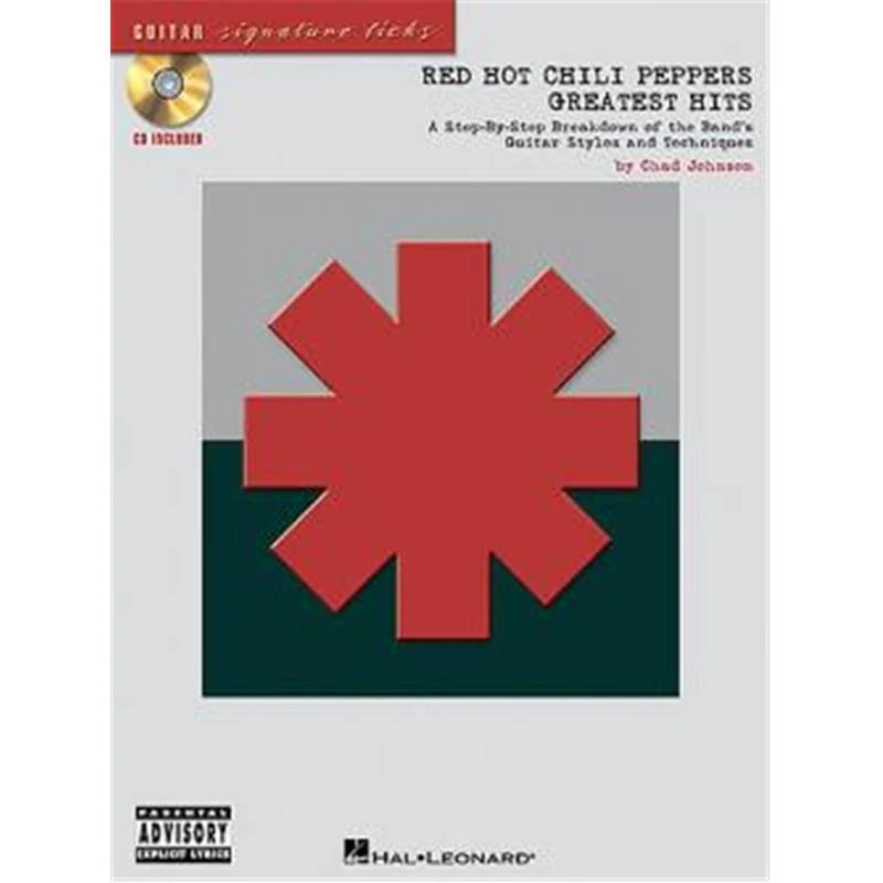 Red Hot Chili Peppers - Greatest Hits Signature Licks Guitar Tab. + Cd