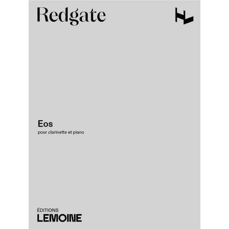 Redgate Roger - Eos - Clarinette et Piano
