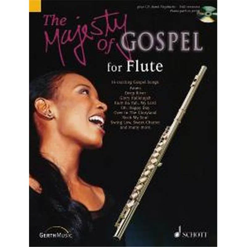 Reigel Jochen (arr) - Majesty Of Gospel (16 Gospels Celebres) + Cd Rom Flute/piano Ad Libitum