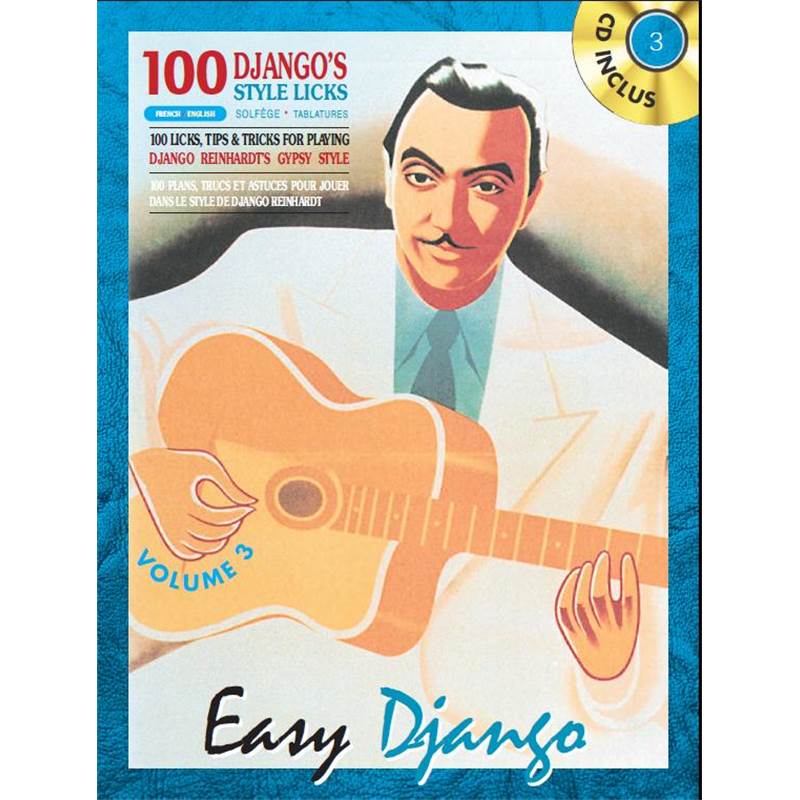 Reinhardt Django - Easy Django Vol.3 + Cd