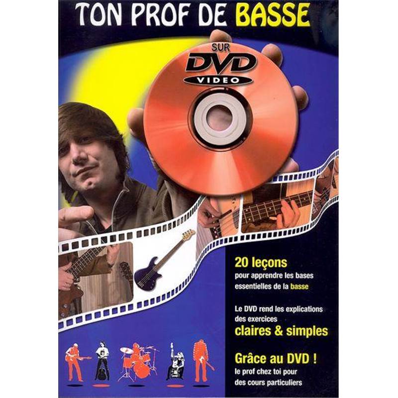 Renault Cyril - Ton Prof de Basse Sur Dvd Video + Dvd