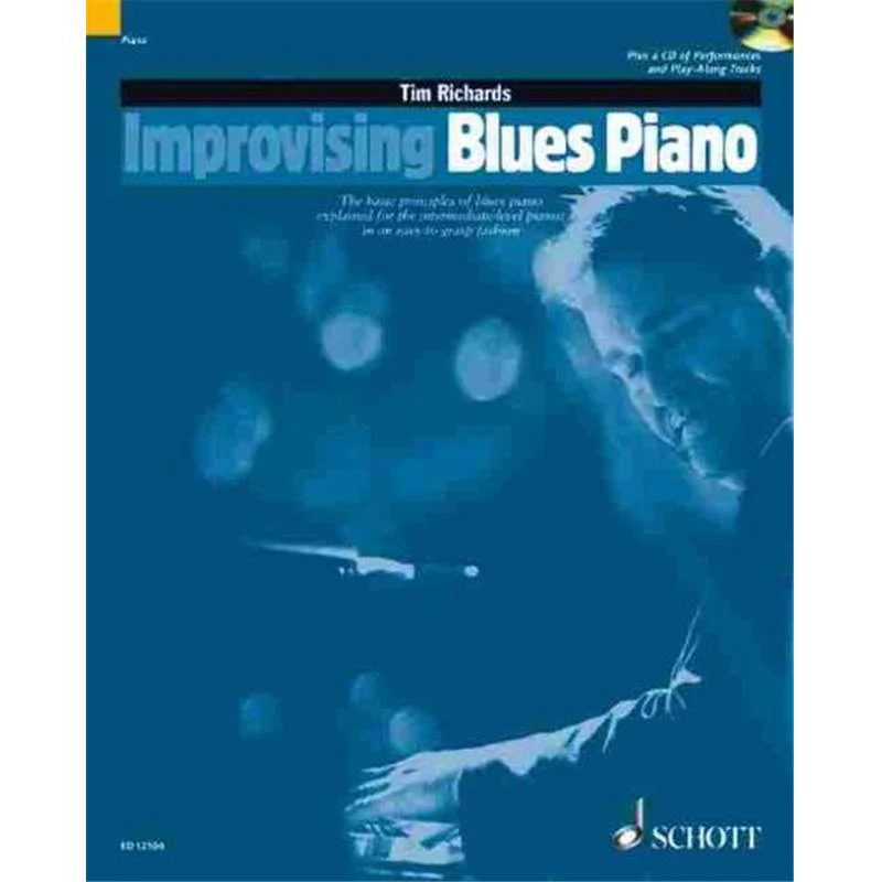 Richards Tim - Improvising Blues Piano avec audio acces - Piano