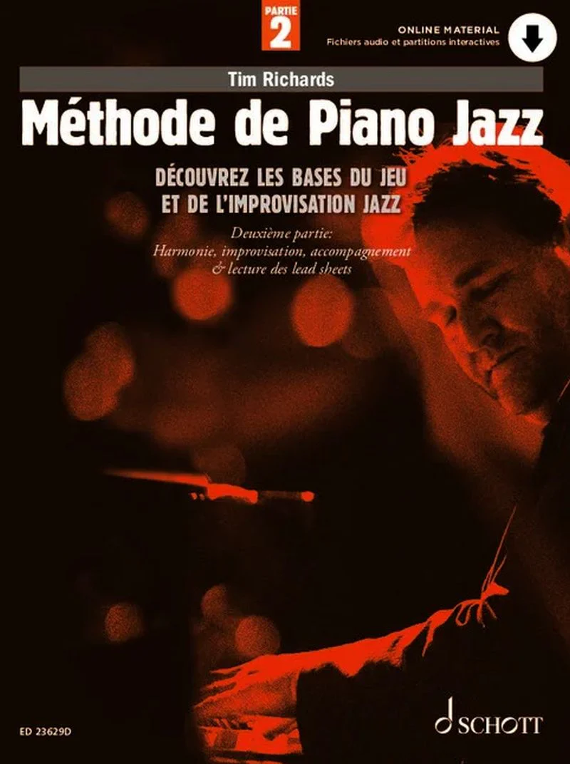 Richards Tim - Méthode de piano jazz V2 +AO