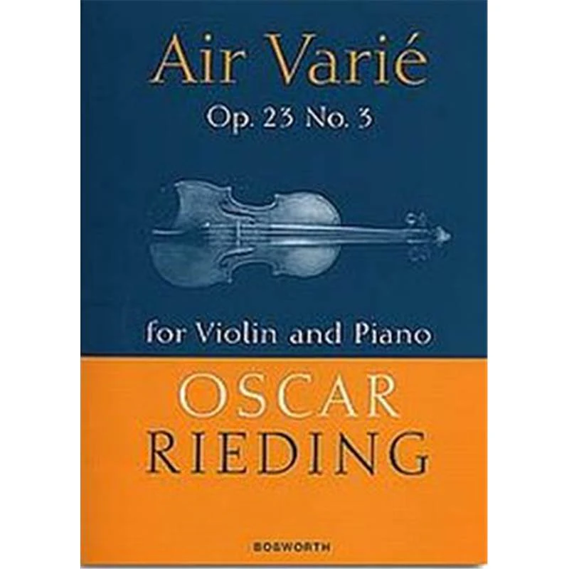 Rieding Oskar - Air Varie Op.23/3 Violon/piano
