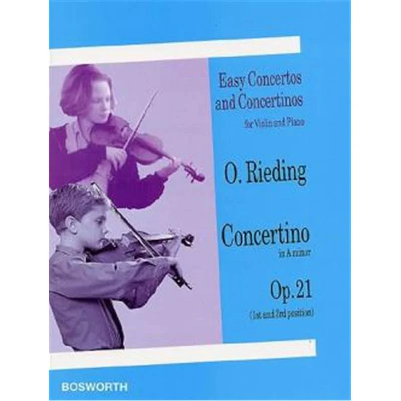 Rieding Oskar - Concertino Op.21 la Min Violon/piano