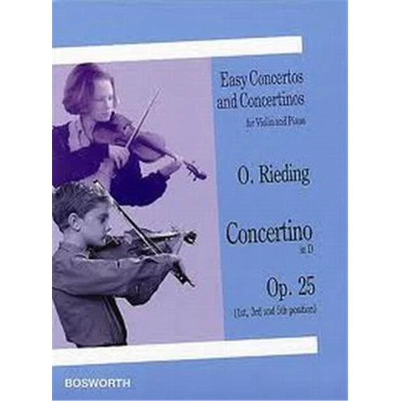 Rieding Oskar - Concertino Op.25 Re Maj Violon/piano