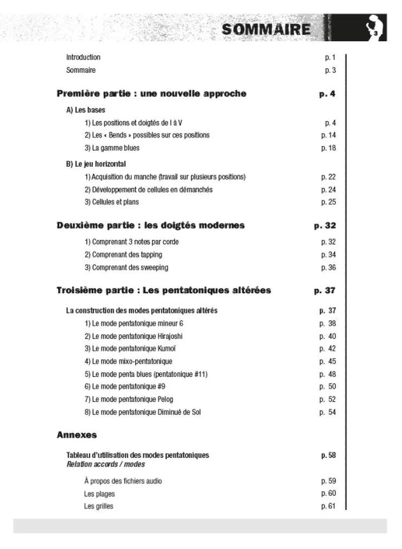 Rime Christophe - Tout sur les gammes pentatoniques +AO - Guitare - Image 2