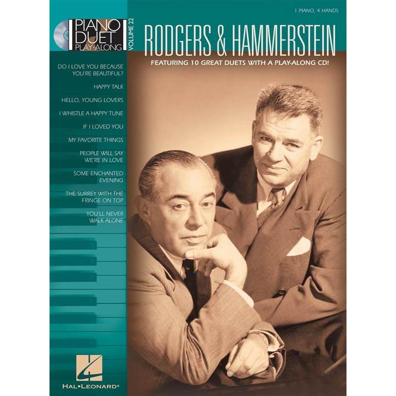 Rodgers / Hammerstein - Piano Duet Play Along Vol.22 + Cd
