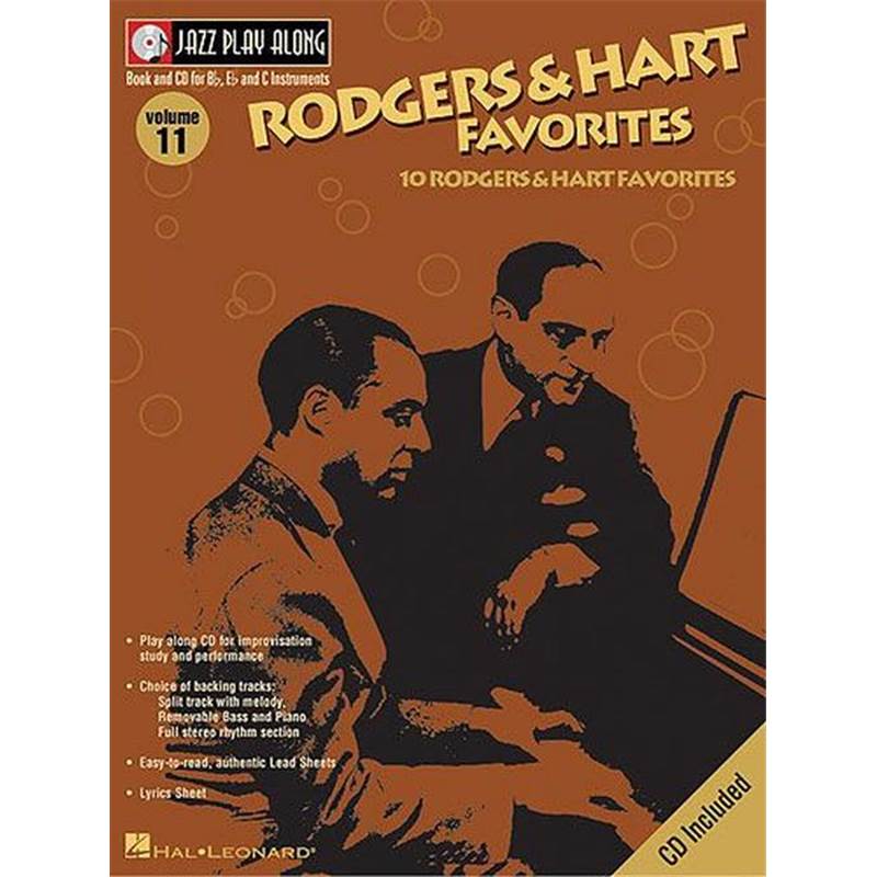 Rodgers / Hart - Jazz Play Along Vol.011 + Cd