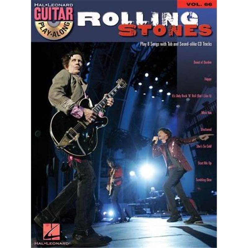 Rolling Stones - Guitar Play Along Vol.066 + Cd
