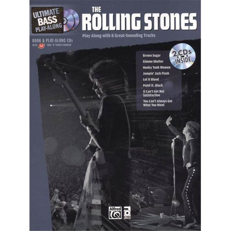 Rolling Stones - Ultimate Bass Play Along + 2cd