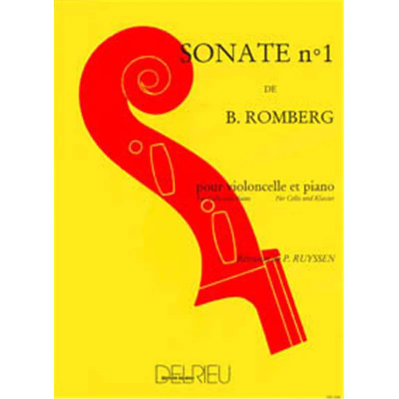 Romberg Bh - Sonate Op.43 N°1 en Sib Maj. - 1er Mouvement - Violoncelle et Piano