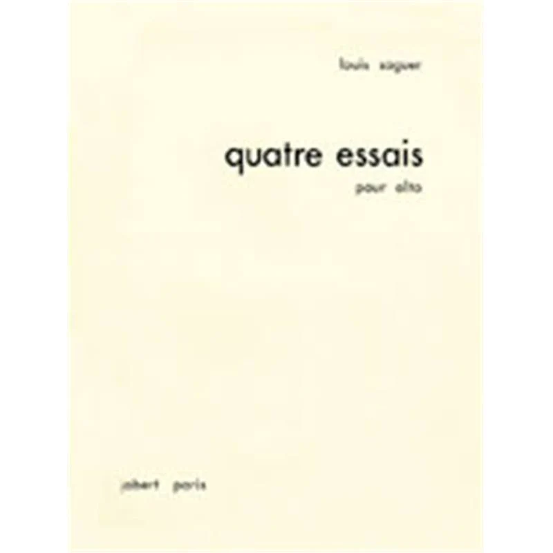 Saguer Louis - Essais pour Alto (4) - Alto