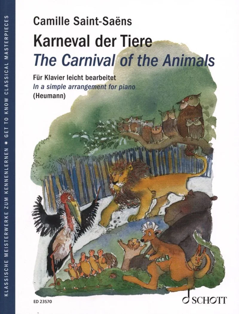 Saint-Saëns Camille - Le carnaval des animaux arr. Heumann - Piano