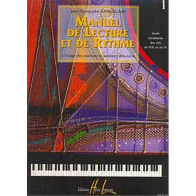 Sangouard Jean Christophe - Manuel de Lecture et de Rythme Vol.1